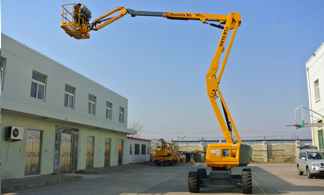 曲臂式高空作業(yè)平臺(tái)的工作原理