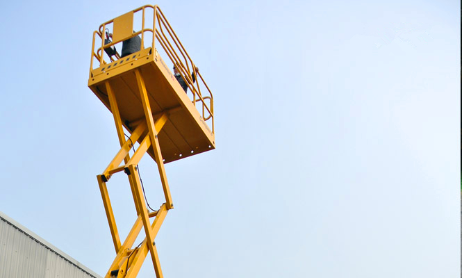 剪叉式高空作業(yè)平臺升降速度分析