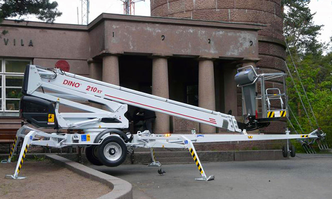 拖車式升降車維修